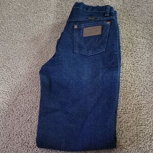 Wrangler Dark Blue Kids Denim Jeans